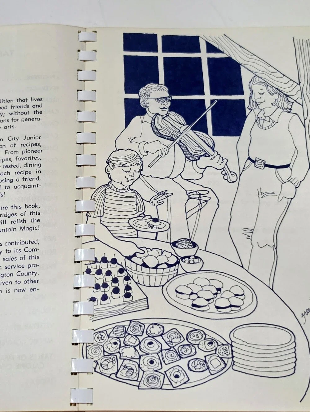Vintage Smoky Mountain Magic Cookbook 1960 Junior Service League Johnson City